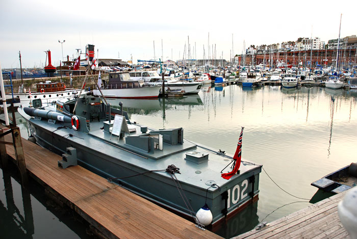 Torpedo Boat MTB 102 at Ramsgate on 20th September 2012